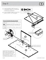 Предварительный просмотр 14 страницы Sauder 418795 Assembly Instructions Manual