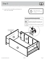 Предварительный просмотр 9 страницы Sauder 419198 Manual