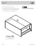 Предварительный просмотр 10 страницы Sauder 419198 Manual