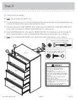 Предварительный просмотр 13 страницы Sauder 419198 Manual