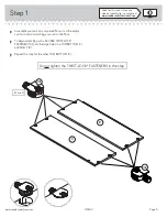 Предварительный просмотр 5 страницы Sauder 419200 Assembly Instructions Manual