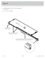 Предварительный просмотр 8 страницы Sauder 419200 Assembly Instructions Manual