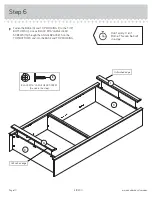 Предварительный просмотр 10 страницы Sauder 419200 Assembly Instructions Manual