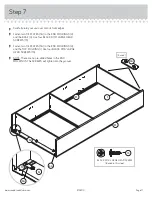 Предварительный просмотр 11 страницы Sauder 419200 Assembly Instructions Manual