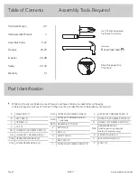 Предварительный просмотр 2 страницы Sauder 419517 Instruction Booklet