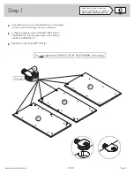 Предварительный просмотр 5 страницы Sauder 419517 Instruction Booklet