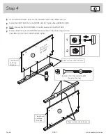 Предварительный просмотр 8 страницы Sauder 419517 Instruction Booklet