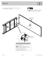 Предварительный просмотр 12 страницы Sauder 419517 Instruction Booklet