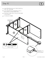 Предварительный просмотр 14 страницы Sauder 419517 Instruction Booklet