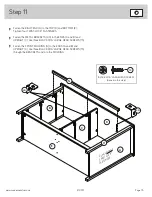 Предварительный просмотр 15 страницы Sauder 419517 Instruction Booklet