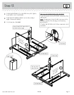 Предварительный просмотр 17 страницы Sauder 419954 Manual