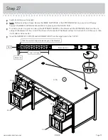 Предварительный просмотр 31 страницы Sauder 419954 Manual