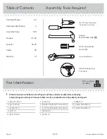 Предварительный просмотр 2 страницы Sauder 420011 Manual