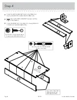 Предварительный просмотр 8 страницы Sauder 420011 Manual