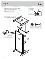 Предварительный просмотр 12 страницы Sauder 420011 Manual