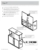 Preview for 21 page of Sauder 420040 Manual