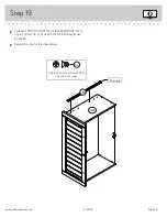 Preview for 23 page of Sauder 420040 Manual