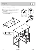 Предварительный просмотр 20 страницы Sauder 420203 Instruction Booklet