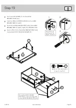 Предварительный просмотр 23 страницы Sauder 420203 Instruction Booklet