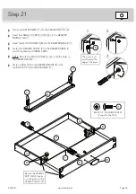 Предварительный просмотр 25 страницы Sauder 420203 Instruction Booklet