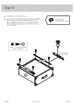 Предварительный просмотр 17 страницы Sauder 420406 Instruction Booklet