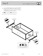 Предварительный просмотр 17 страницы Sauder 420449 Instruction Booklet