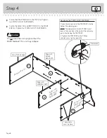 Предварительный просмотр 8 страницы Sauder 420477 Manual