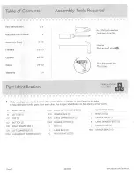 Preview for 2 page of Sauder 420566 Instruction Booklet