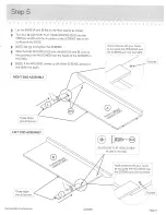 Preview for 9 page of Sauder 420566 Instruction Booklet