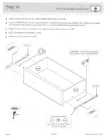 Preview for 18 page of Sauder 420566 Instruction Booklet