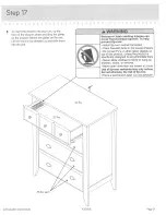 Preview for 21 page of Sauder 420566 Instruction Booklet