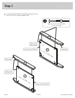 Предварительный просмотр 10 страницы Sauder 420567 Instruction Booklet