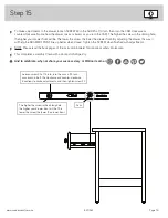 Предварительный просмотр 19 страницы Sauder 420567 Instruction Booklet