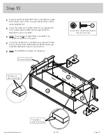 Preview for 15 page of Sauder 421191 Instruction Booklet