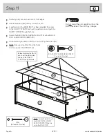 Preview for 16 page of Sauder 421191 Instruction Booklet