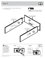 Предварительный просмотр 7 страницы Sauder 423033 Manual