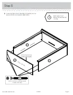 Предварительный просмотр 9 страницы Sauder 423033 Manual