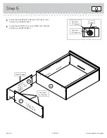 Предварительный просмотр 10 страницы Sauder 423033 Manual