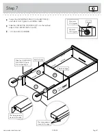 Предварительный просмотр 11 страницы Sauder 423033 Manual