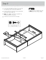 Предварительный просмотр 13 страницы Sauder 423033 Manual