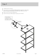 Предварительный просмотр 5 страницы Sauder 423088 Manual