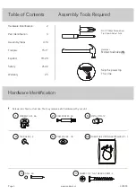 Предварительный просмотр 2 страницы Sauder 423399 Instruction Booklet