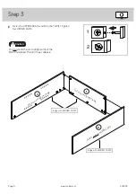 Предварительный просмотр 6 страницы Sauder 423399 Instruction Booklet