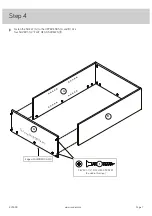 Предварительный просмотр 7 страницы Sauder 423399 Instruction Booklet