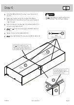 Предварительный просмотр 9 страницы Sauder 423399 Instruction Booklet