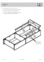 Предварительный просмотр 10 страницы Sauder 423399 Instruction Booklet