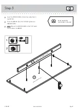 Предварительный просмотр 5 страницы Sauder 423408 Instruction Booklet