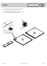 Preview for 5 page of Sauder 423742 Manual