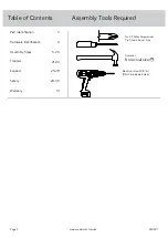 Предварительный просмотр 2 страницы Sauder 426927 Manual