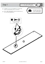 Предварительный просмотр 5 страницы Sauder 426927 Manual